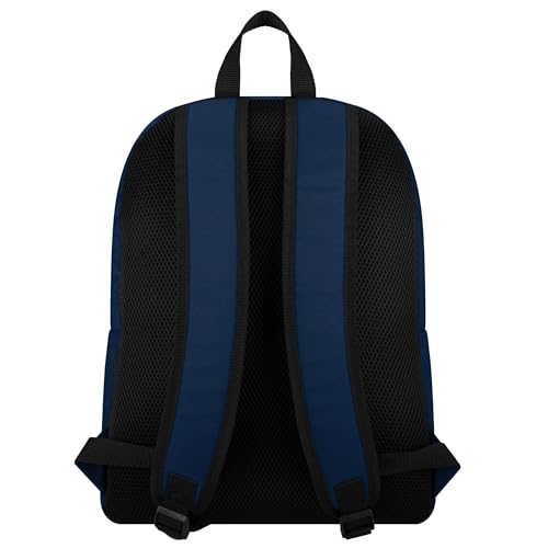 Atlanta Braves MLB Team Logo Backpack - Navy Stripe Design
