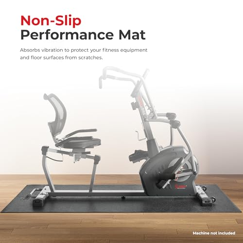 Home Gym Equipment Mat - Medium 79” Non-Slip Floor Protection