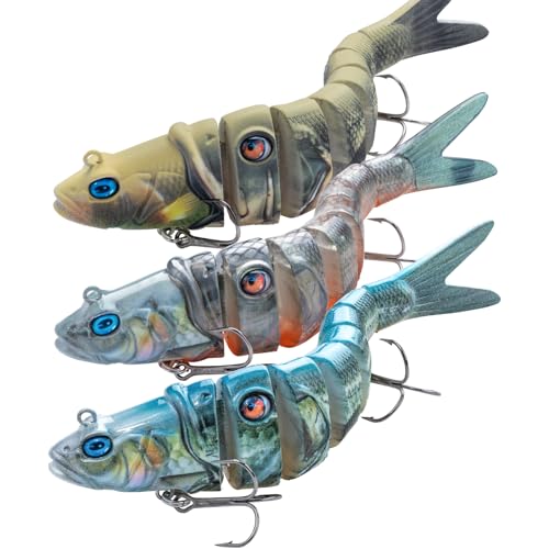 Handing Multi-Jointed Swimbait Fishing Lure A1-3.9in 3/8oz
