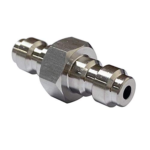 Double Male Quick-Disconnect Coupling Adaptor - 1 PCS Stainless Steel