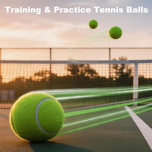 High Visibility Tennis Balls - 3 Pack for Training & Dog Play - Pink