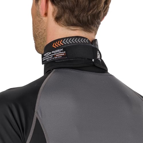 Youth Hockey Neck Guard - Cut Resistant Protection - Black