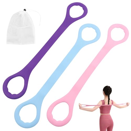 Figure 8 Resistance Band with Non-Slip Handles for Home Workouts