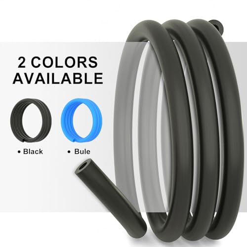 Bike Foam Sleeve 63" - 6mm Internal Damper for Hydraulic & Brake Tubes - Black