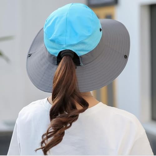UV Protection Waterproof Breathable Folding Sun Hat with Neck Flap