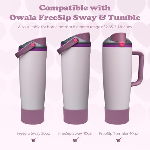 Silicone Boot for Owala 30oz & 40oz Bottles - Non-Slip, Scratch-Resistant