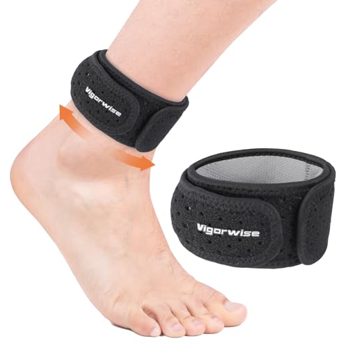 Adjustable Achilles Tendonitis Brace with Silicone Pad - Gray