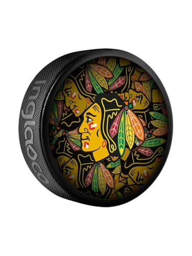 Blackhawks Clone Design Officially Licensed Hockey Puck