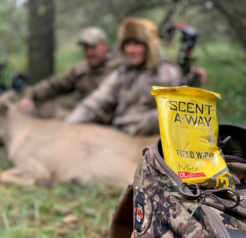 Odorless Field Wipes for Hunters - Alcohol-Free Scent Control, 24 Pack