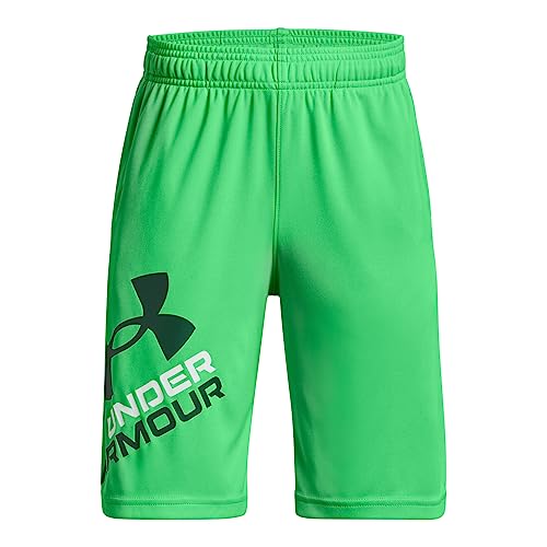 Boys' Prototype 2.0 Logo Shorts - X-Small Green Screen