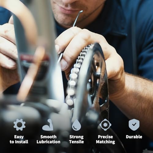 6/7/8 Speed Bicycle Chain - 126 Links with Quick Release for E-Bikes
