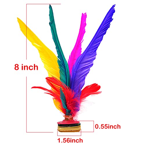 Kick Shuttlecock - Colorful Feather Foot Sports - Style B