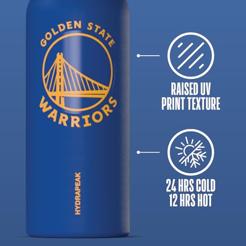 32oz Insulated Water Bottle with Chug Lid - Golden State Warriors