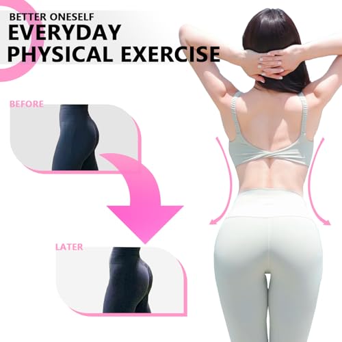 Fabric Resistance Bands Set - 5 Levels Booty Bands for Home Fitness - Purple, Light Pink, Green