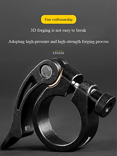 Alloy Bicycle Seat Post Clamp - Quick Release - 31.8mm