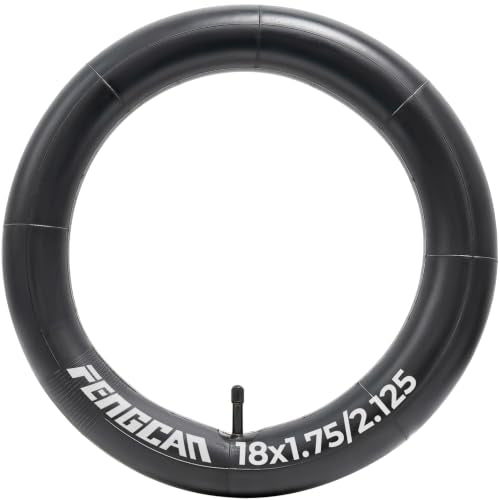 18x1.75-2.125 Bike Inner Tube - Durable Schrader Valve Replacement
