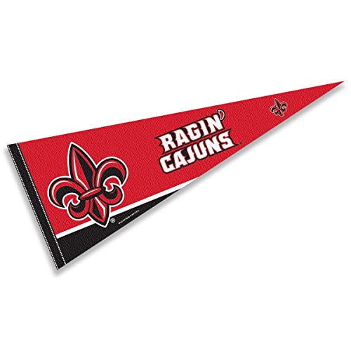 Louisiana Ragin Cajuns Full Size Felt Pennant 12x30 Inch Home & Party Decor