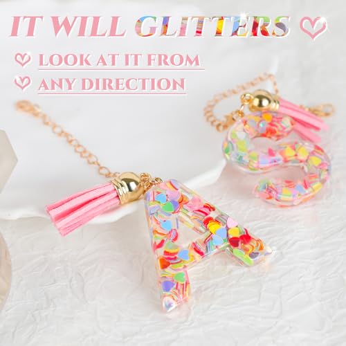 Initial Letter Charm for Tumbler Handle - Pink Z