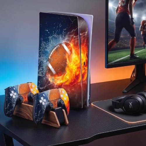 American Football Vinyl Skin Wrap for PS5 Slim Console & Controller