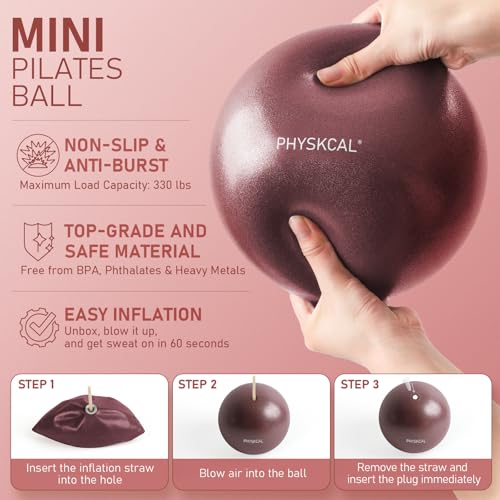 Complete Pilates Kit with Resistance Bands, Ring & Ball - Beginner Friendly