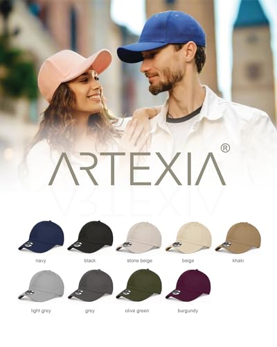 Unisex Baseball Cap - 100% Cotton Dad Hat - One Size / Black