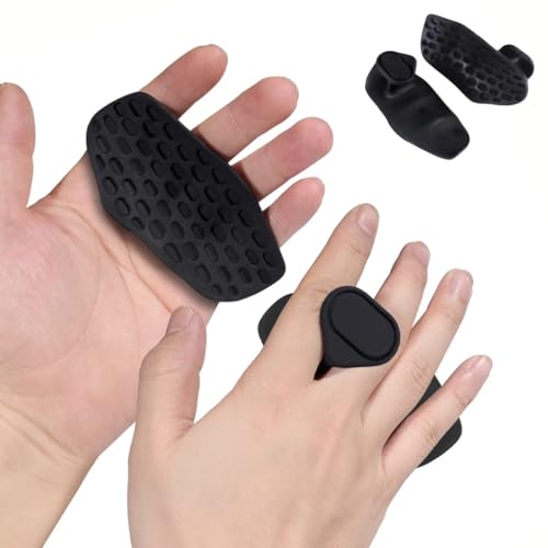 Ergonomic Anti-Slip Workout Grips - Rubber Hand Protector Gloves for Weight Lifting, Pull-Ups, Gym Training - Men & Women