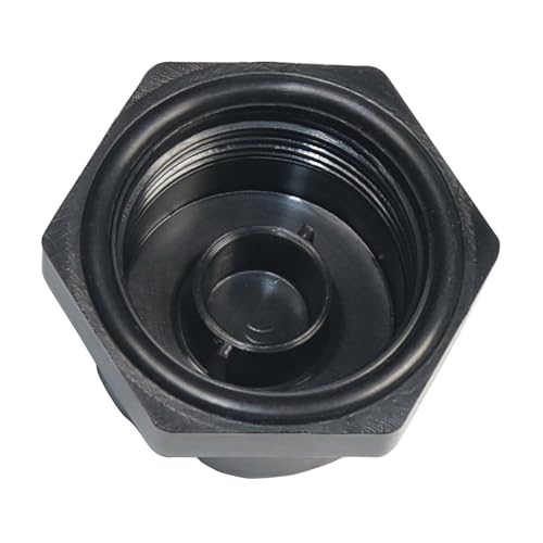 Heavy-Duty NMO Rain Cap - Black Plastic with O-Ring Gasket