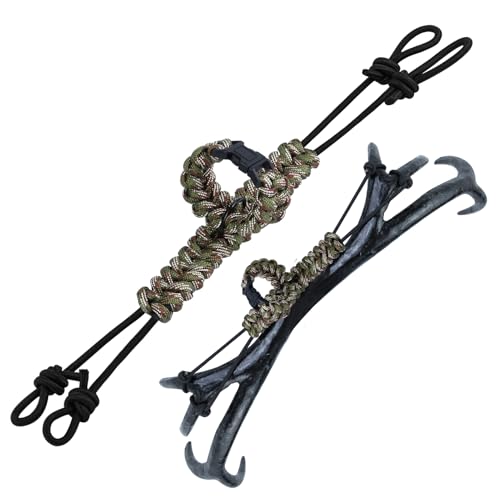 Deer Call Silencer Rattling Antlers Carry Harness - Army Green