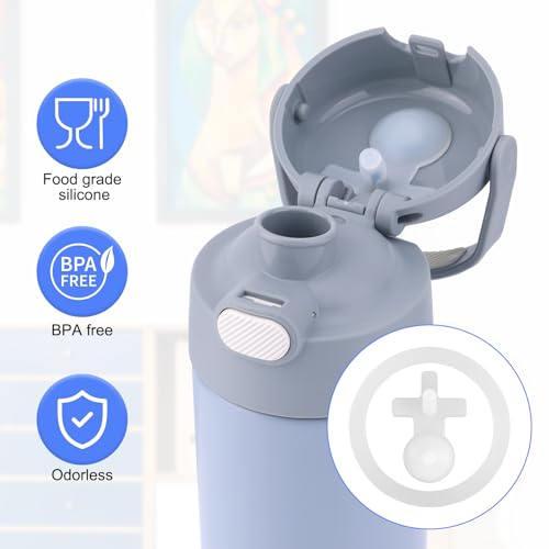Replacement Bottle Seal Ring & Stopper Set - 6 Pieces