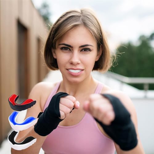 Kids Mouth Guard for Sports - Black, Comfortable & Lightweight Protection