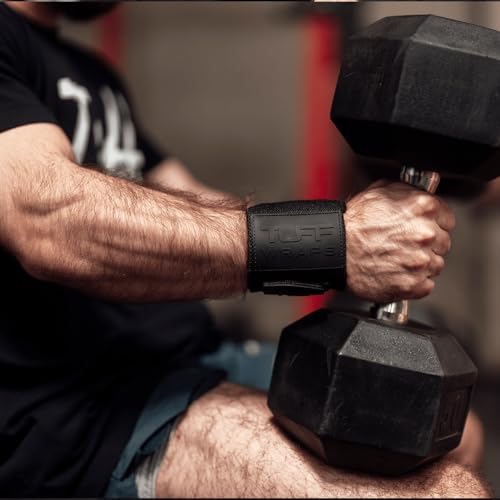 Wrist Wraps for Weightlifting & Powerlifting - 16 Inch Black Out