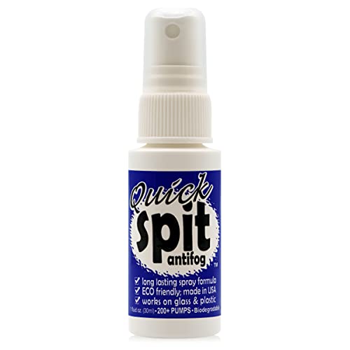 Quick Spit Anti-Fog Spray for Swim Goggles & Masks - 1 Ounce