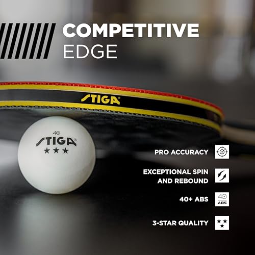 3-Star Table Tennis Balls - 24 Pack White - USATT Approved