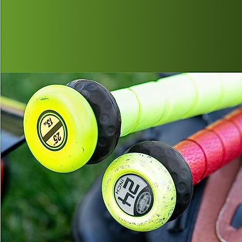 Bat Grip Choke Up Rings 2-Pack for Youth Baseball - Black