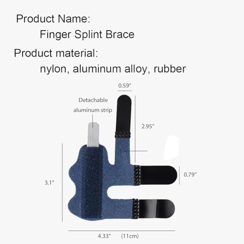 Trigger Finger Splint Brace for Arthritis Relief - Blue