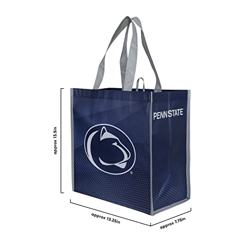 NCAA Team Logo Reusable Grocery Shopping Bags - Penn State Nittany Lions 4-Pack