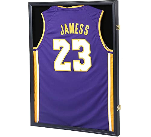 Large Lockable Jersey Display Frame with UV Protection