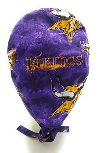 Cotton Scrub Hat - Multi-Color Sports Team Themes