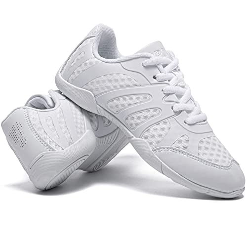 White Cheer Shoes for Women's Cheerleading - Size 9