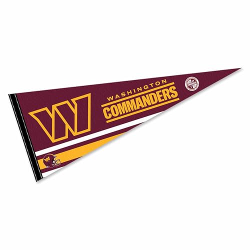 Washington Commanders Pennant Banner Flag - 12x30 Inch