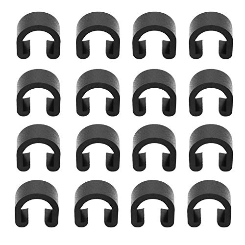 40pcs Bicycle C-Clips Cable Housing Guides - MTB & Road Bike Frame Buckles