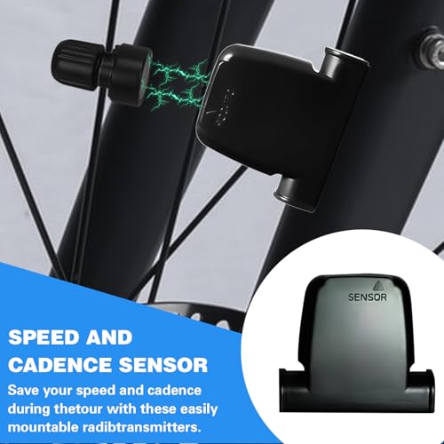 Wireless Bicycle Speedometer with Auto Wake-Up & Backlight