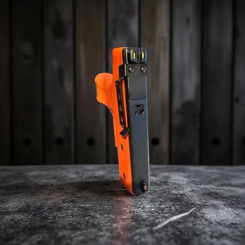 Clip & Carry CL-Qlip IWB Belt Clip for Byrna CL ? Minimalist Concealed Carry Holster Alternative ? Lightweight & Durable (Not Compatible with Red Dot Use)