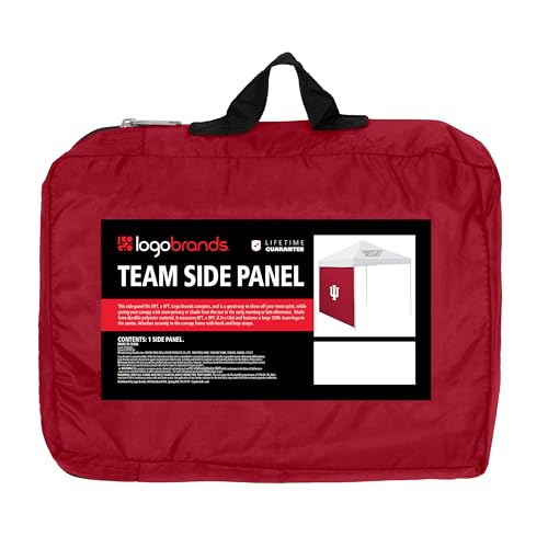 9x9 Canopy Side Panel - Indiana Hoosiers Team Colors