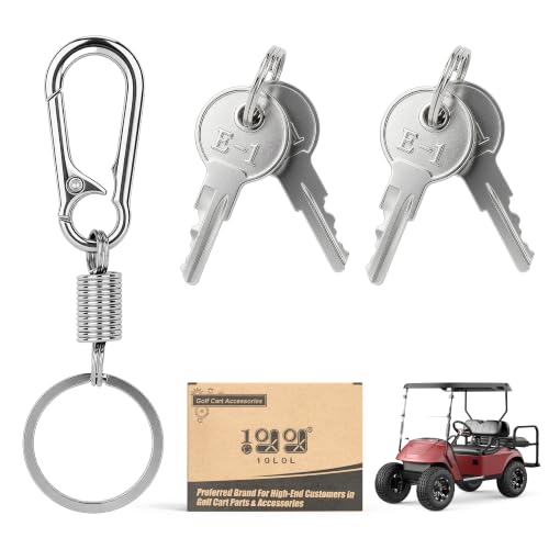 Golf Cart Ignition Keys - 4 Pcs for EZGO 1982-Up Models
