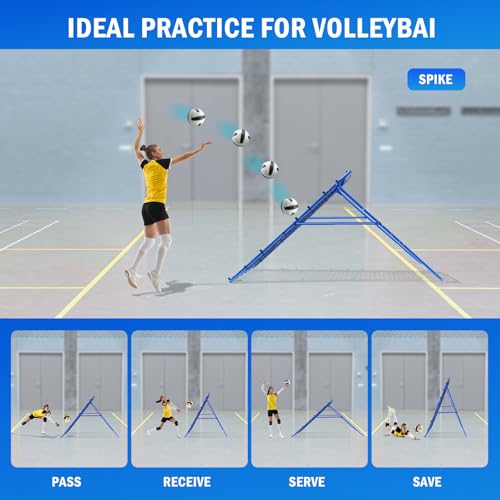 5FTx4FT Multi-Sport Rebounder Net - Volleyball, Baseball, Lacrosse Training