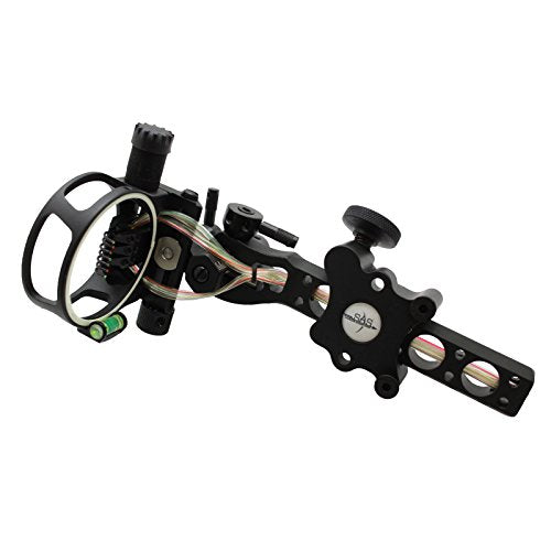 SAS Fiber Optic LED Sight Light for Compound Bows 3/8-32 Thread Universal Fit