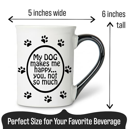 Funny Dog Lover Mug - 16oz Coffee Cup with Witty Saying, Gift Boxed