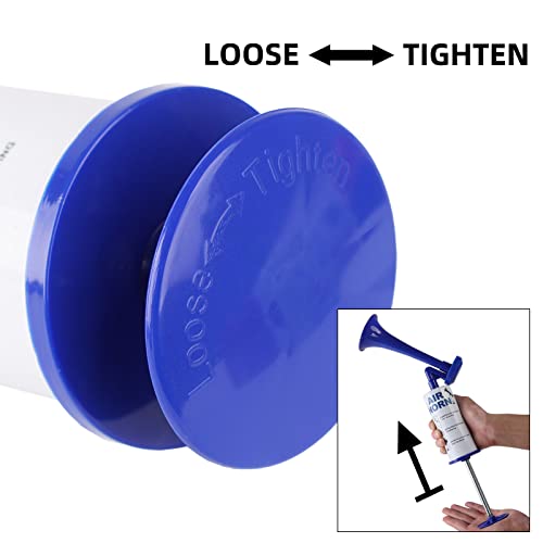 AOLIHAN Blue Handheld Air Horn for Safety, Boat, Camping, Industrial Use