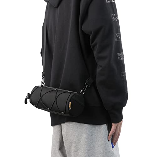 Rhinowalk Black Bicycle Handlebar Bag Front Frame Storage Cycling Accessory